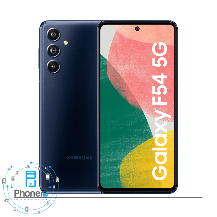رنگ آبی گوشی موبایل سامسونگ Galaxy F54 5G