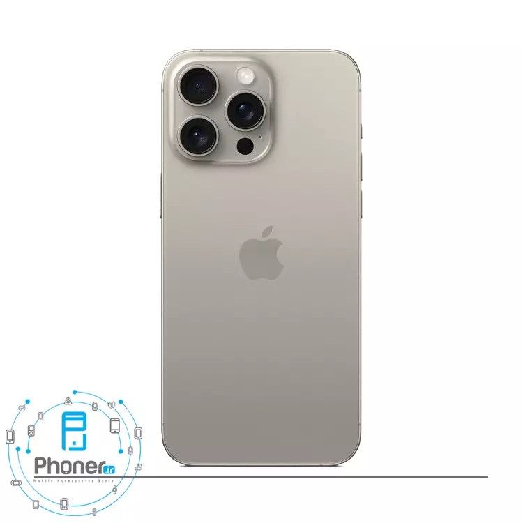 قاب پشتی گوشی موبایل iPhone 15 Pro Max در رنگ تیتانیومی