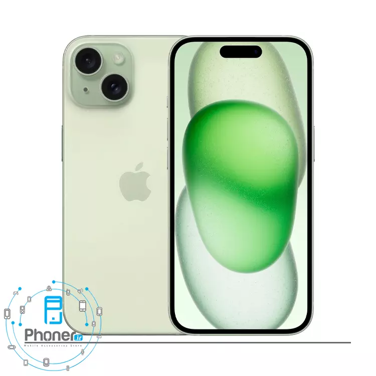 رنگ سبز گوشی موبایل iPhone 15