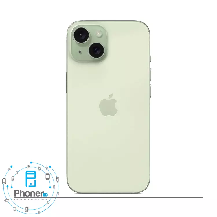 قاب پشتی گوشی موبایل iPhone 15 در رنگ سبز