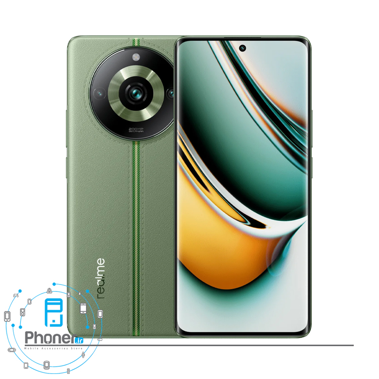 رنگ سبز گوشی موبایل Realme 11 Pro Plus 5G