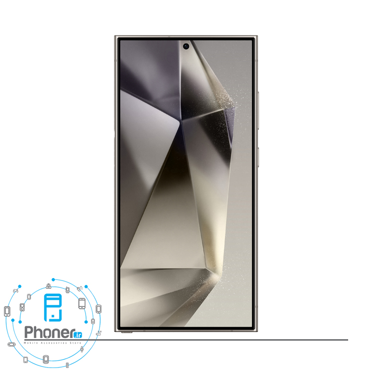 صفحه نمایش گوشی موبایل سامسونگ Galaxy S24 Ultra در رنگ خاکستری