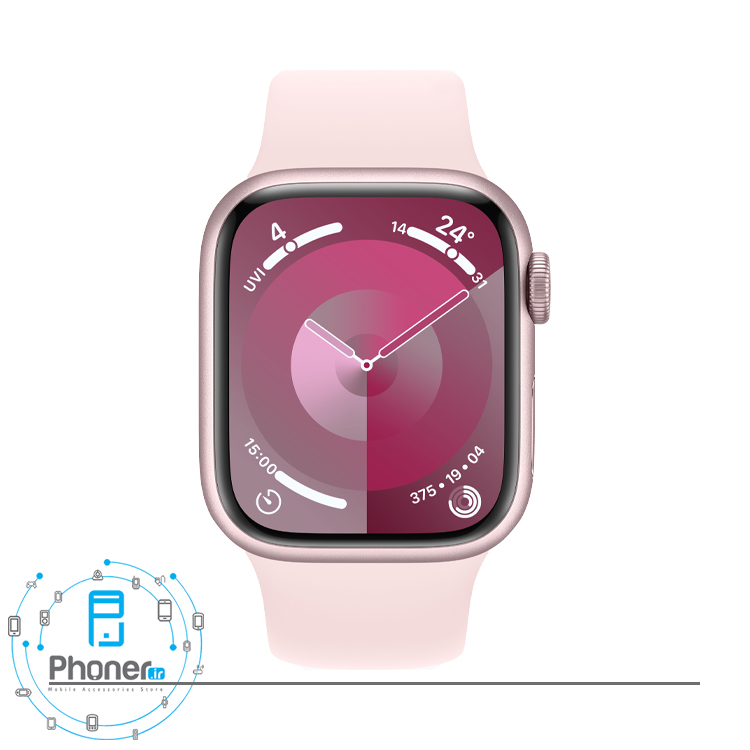 ساعت هوشمند اپل مدل Apple Watch Series 9 41mm در رنگ صورتی