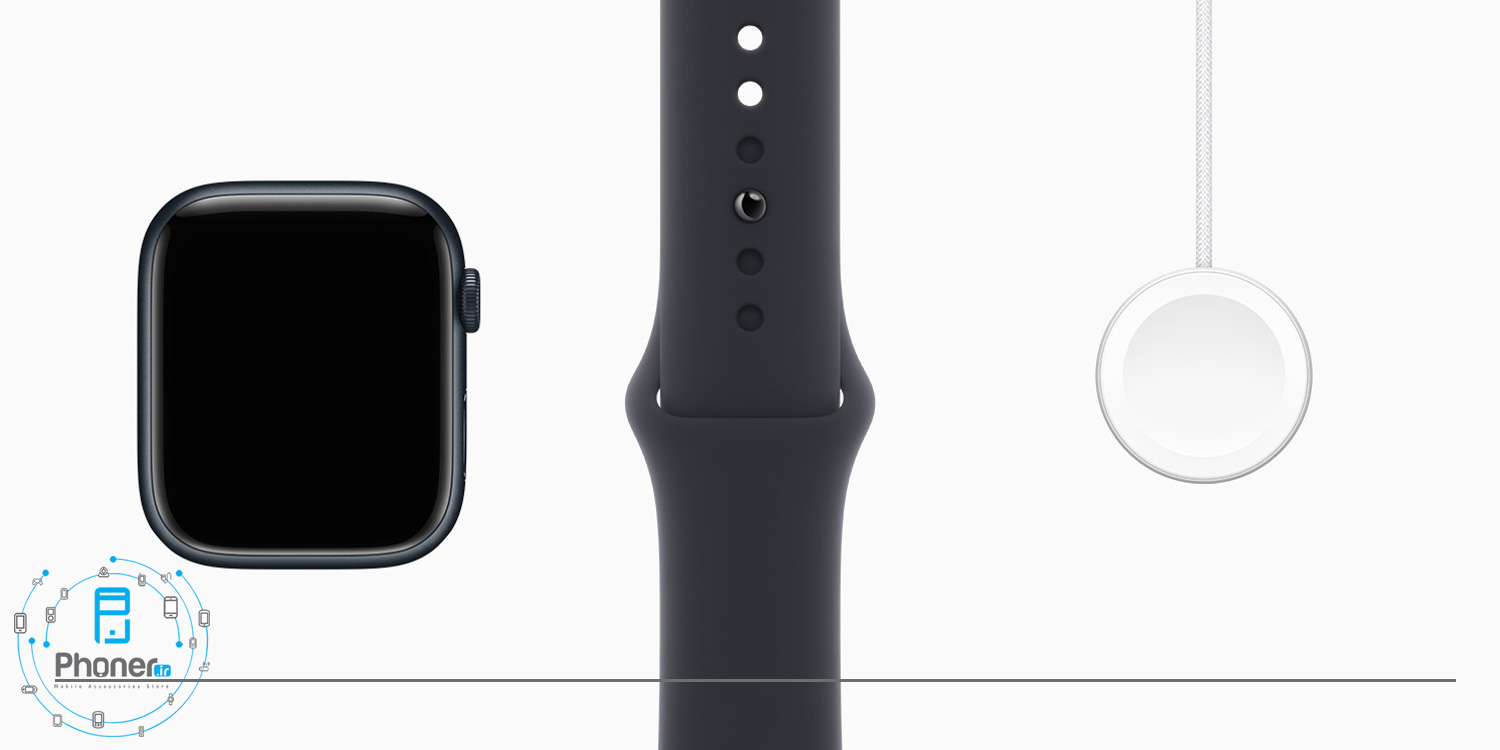 ساعت هوشمند اپل مدل Apple Watch Series 9 45mm با بدنه آلومینیومی