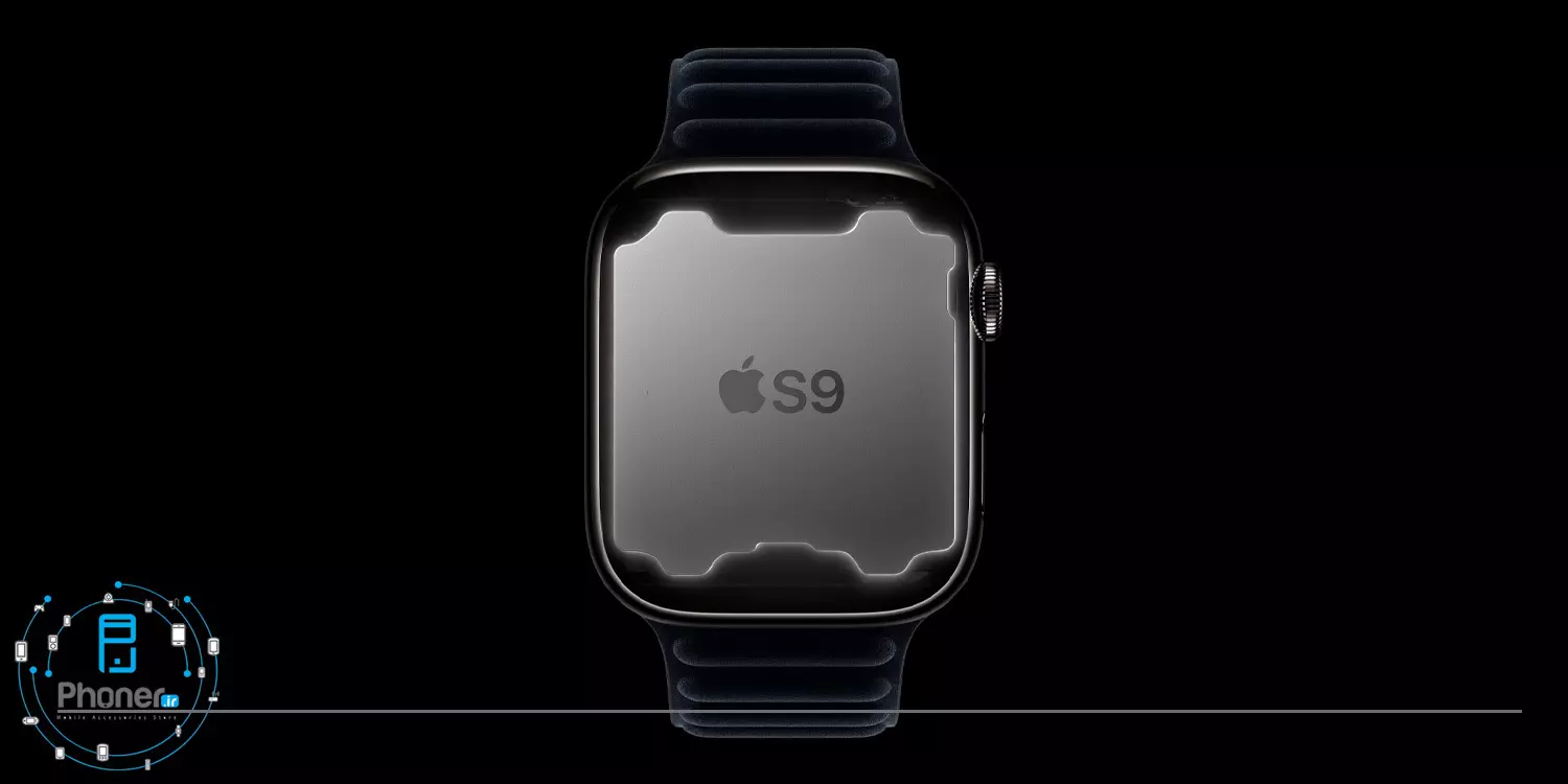 پردازنده ساعت هوشمند اپل مدل Apple Watch Series 9 45mm با بدنه آلومینیومی